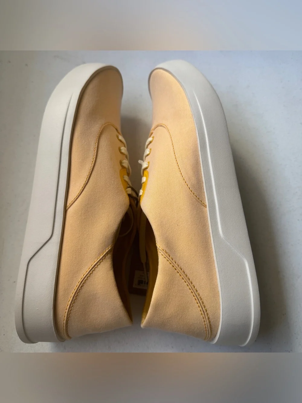 OluKai Men's Low-Top Lace-Up Sneakers in Light Tan